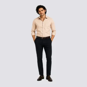 Beige Premium Formal Shirt for Men