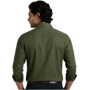 Olive Green Premium Formal Shirt for Men