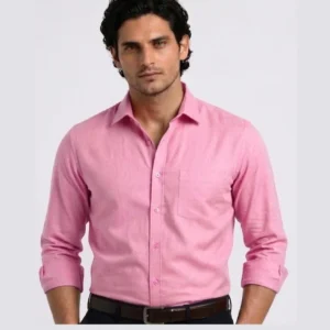 Pink Premium Formal Shirt for Men