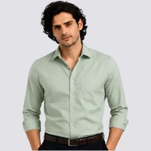 Light Green Premium Formal Shirt for Men