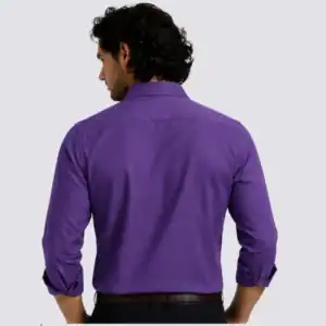 Pansy Purple Premium Formal Shirt for Men