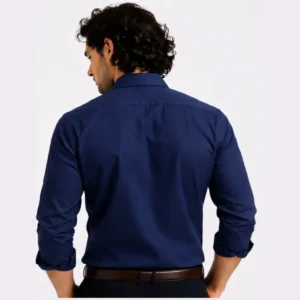 Navy Blue Premium Formal Shirt for Men