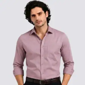 Mauve Premium Formal Shirt for Men