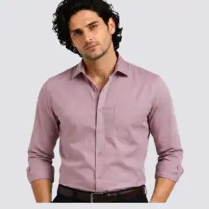 Mauve Premium Formal Shirt for Men
