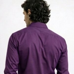 Purple Premium Shine Formal Shirt