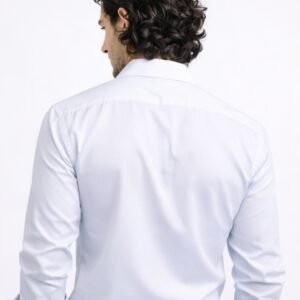 White Premium Shine Formal Shirt