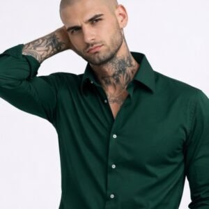 Emerald Green Premium Shine Shirt