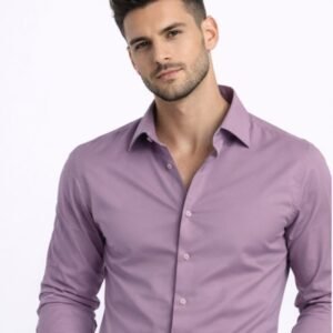 Premium Shine Formal Shirt Mauve