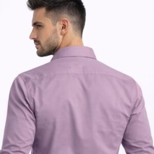 Premium Shine Formal Shirt Mauve